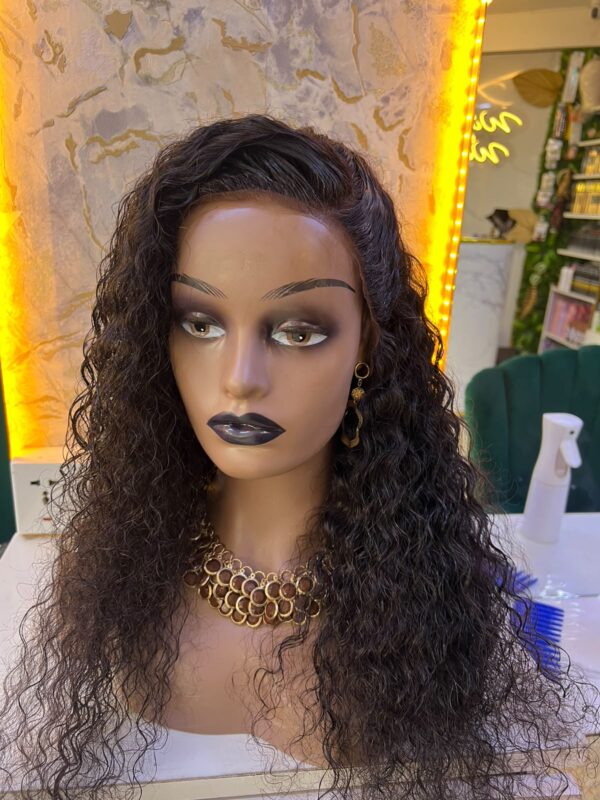 22 inches full frontal watercurl (Black)